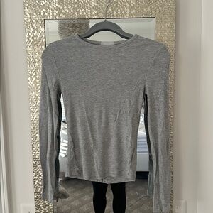 Nuuds Slinky Rib Long Sleeve S NWOT